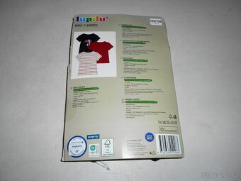 DÍVČÍ TRIČKA, 3 KUSY, VEL. 122/128 - 2