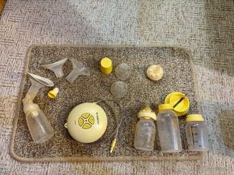 Dvoufázová elektrická odsávačka medela - 2