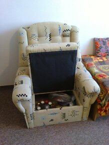 Křesla (2) s úložným prostorem - 2