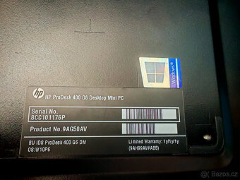 HP Prodesk 400 G6 mini, Win 11 Pro - 2