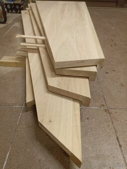 Dubové, jasanové schodnice nášlapy - 2