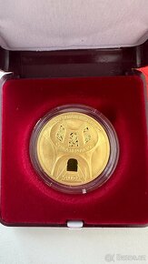 Zlatá mince 5000 Kč 2023 Hradec Králové proof - 2