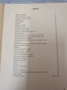 JAWA 250-350 příručka 1953 - 2