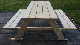 Zahradní stůl, sezení, sestava - 2