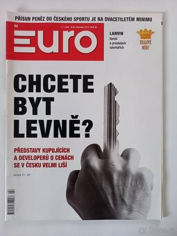 Časopis týdeník - Euro - 2