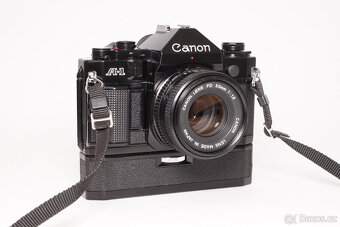 Canon A-1, FD 50mm/1,8, Power Winder A - 2