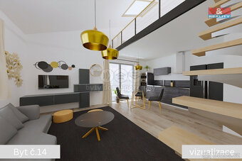 Prodej bytu 3+kk, 87 m², Žleby - 2