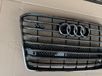 maska grill Audi A8 D4 4H0 lift W12 nová originál - 2