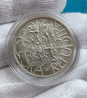 Stříbrná 200kč ČNB BK provedení 2001 - 2