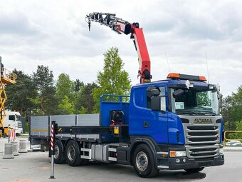 Scania G440 6x2 - valník s hydraulickou rukou Palfinger - 2