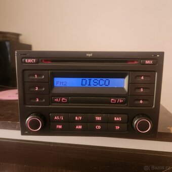 VW RCD-200 MP3 CD AUTORADIO GOLF PASSAT - 2
