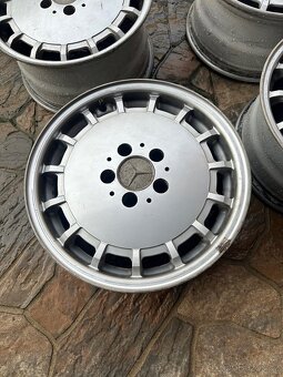Mercedes Benz ALU kola kanáldekl 16” W201 R129 W124 - 2