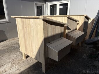 Nový velký dřevěný kurník – palubky 20mm – Doprava po ČR zda - 2