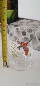 Sklo s mysliveckými motivy - 2