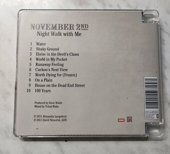 CD November 2nd - Night Walk with Me - 2