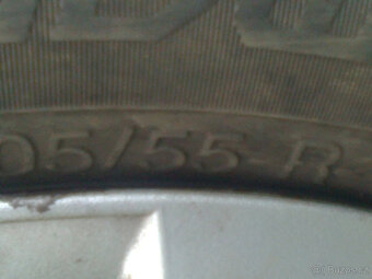 205/55/16,zimní sada 4ks kol na Citroen,Peugeot,šroubyZDARMA - 2