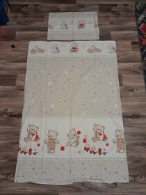 Povleceni a natahovaci prosteradlo do detske postylky - 2