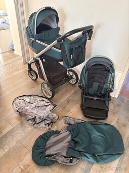 Espiro Next multicolor 505 kočárek 3v1 - 2