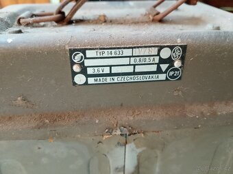 Stará vojenská svítilna, čutora - 2