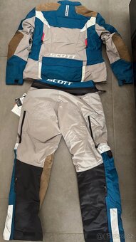 Scott Dual Raid DP  bunda modro šedá - 2