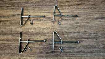 Držáky pro zavěšení kol na stěnu, 4ks - 2