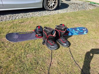 Snowboard+vazani+boty - 2