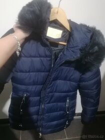 Damska nova bunda kabátek s koziskem - 2