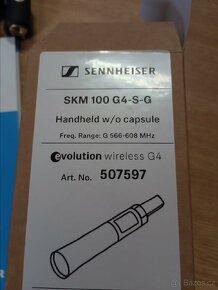 Sennheiser SKM 100 G4.. pásmo G...566-608MHz - 2