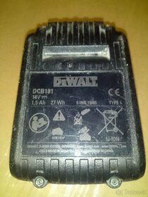 Baterie DeWALT 18v - 2