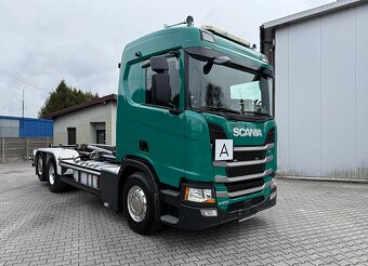 Scania R500 6x2 - hákový nosič kontejnerů - 2