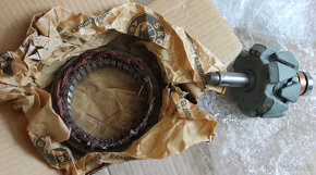 nový rotor+stator alternátoru 42A škoda 105/120/zetor/avia - 2
