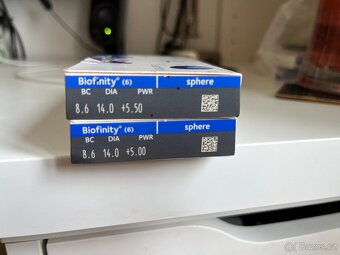 Kontaktní čočky Biofinity měsíční. - 2