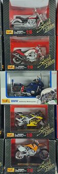 Modely motorek 1:18 - 2