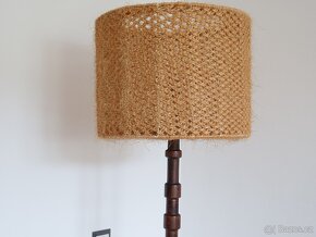 Dřevěná stojací lampa - 2
