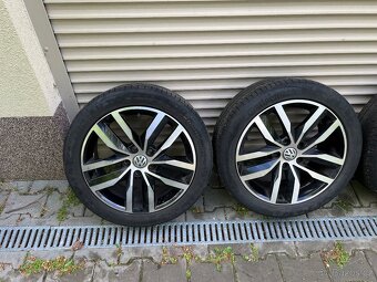 ALU kola VW Madrid R17 5x112 + letní pneu 225/45 - 2