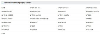 baterie AA-PB9NC6B pro notebooky Samsung R468,R428,R530 (3h) - 2