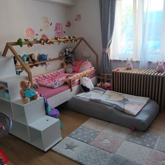 Dětská domečková postýlka - 2