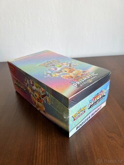 Pokémon Prismatic evolutions booster bundle display - 2