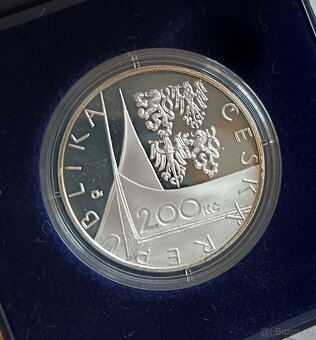 200kč ČNB Proof 1997/Emauzy - Vzácnější mince - 2