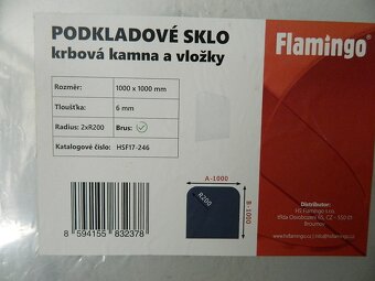 Nové sklo pod kamna - 2