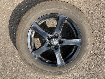 Alu disk Borbet 17" 112x5 + zimní pneu 215/65 R17 - 2