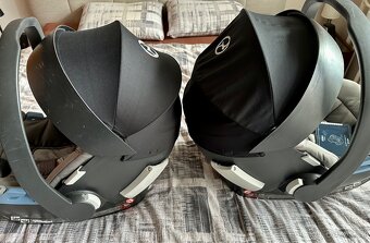 2× autosedačka Cybex Aton 5 vajíčko + isofix základna - 2