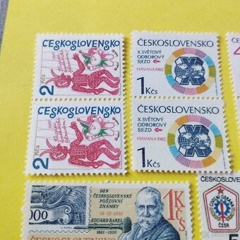 ČESKOSLOVENSKÉ ZNÁMKY - 2