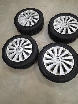 Zimni kola pneu 205/55 r16 zanovni sada octavia 3 - 2