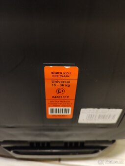 Autosedačka Britax Römer Kid II 15-36kg - 2