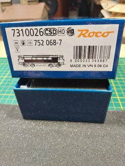 Dieselová lokomotiva řady 752 068-7 - ČSD/ČD DCC ZVUK - 2