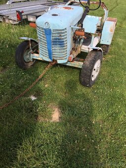 Malotraktor domácí výroby - 2