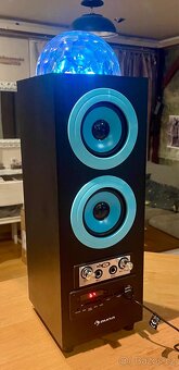 Nový přenosný reproduktor BT, světelná koule. Lze zaslat - 2