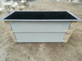 Obdélníková sklolaminátová nádoba 150x300 cm - 2