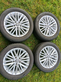 alu kola 5x112 r16 VW Golf,Touran a 205/55/16 - 2